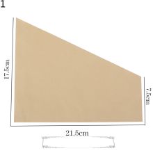 国产 172*218*68 广发斜口袋 172mm*218mm*68mm 牛皮纸色 起订量500 （单位：个） 牛皮纸色 (单位：个)