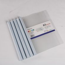 上汇 6423 25mm A4透明抽杆文件夹 简历报告夹资料夹 5个/包（单位：包）