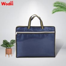 沃迪（wodi） WD-WJD-004 手提立体公文袋 颜色：蓝色 （单位：个）