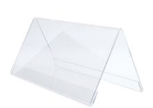 国产 11*22cm 桌牌 透明色 （单位：个）