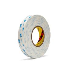 3M 白色泡棉双面胶带 1600T 强力海绵泡沫无痕不留胶双面胶 白色 20毫米宽*10米长（单位：卷）