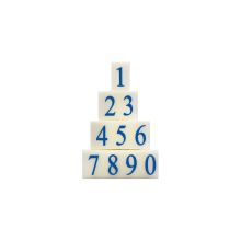 亚信（Arxin）NO.049 (S-6) 自由组合价格标价号码机 数字组合号码印章 字母印活字印可调 白色 (单位:套)