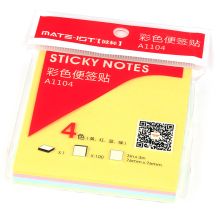 欧标 A1104 便签贴 76*76mm 单位：本 混色