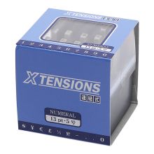 旗牌 EGRN-13M 拼接组合印数字套装 17字粒 单位：套 本色
