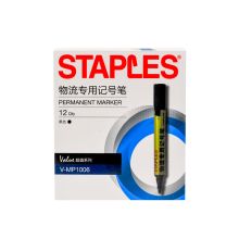史泰博 V-MP1006 物流专用记号笔 4.5mm 单支装 单位：支 黑色