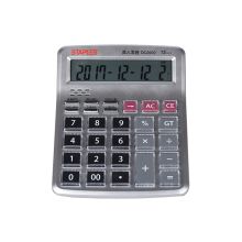 史泰博 DC2002 中号语音型桌面计算器 12位 单位：个 银色