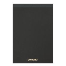 齐心 C8226 A5 80张 Compera商务拍纸本（横格）黑 5本装 （单位：套）