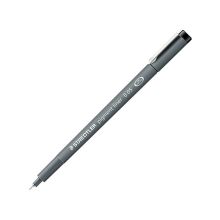 施德楼 308005-9 防水勾线笔绘图笔金属笔0.05mm 黑 10支/盒（单位：支）