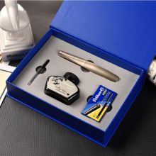 百利金 P457 F尖 0.5MM 暗色钛金 4002墨水钢笔礼盒 （单位：盒）