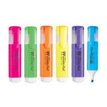 金万年 G-0520 扁方形 斜头荧光笔 橙色 单位：盒