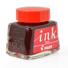 百乐 INK-30-R 非碳素钢笔墨水30ml 红 （单位：瓶)