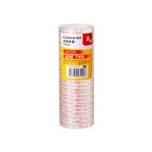 齐心 JF1830-8 超透文具胶带 18mm*30y 透明 8卷/筒 单位：筒