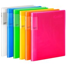 齐心 SF40A3 A3/A4 40袋 iColor系列 可变背脊资料册 透明（单位：个）