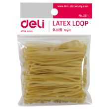得力/deli 3211 橡皮筋 乳胶圈30g 微黄