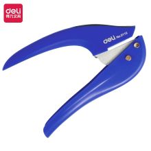 得力/deli 0115 打孔机 φ6mm可打10页手握式单孔打孔器 颜色随机 混