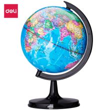 得力/deli 3031 地图 学生办公地球仪10cm 彩色