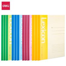 得力/deli 7650 胶装本 A5糖果色30页 混色