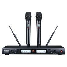 得胜 TS-8808HH U段可调频一拖二无线话筒（单位：套）黑色