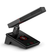 国产 VCS-HR6310D (F-MG02方管)全数字有线会议系统主席单元（2.4IPS TFT显示屏） （8芯接口单元配T型线） 黑色  （单位：支）