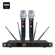 国产 UR-222D一拖二无线麦克风（2支会议话筒） （单位：套）