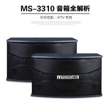 万利达 MS-3310 365*450*252mm 卡包音响 黑色（单位：只）