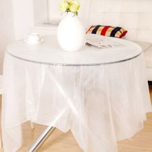 国产 160型 160cm*160cm 一次性塑料台桌布 白色 60包/件（单位：件）