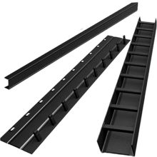 优玛仕 12.5mm 10孔装订夹条(可装订120张) 黑（100根/盒）（单位：盒）
