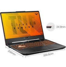 华硕 飞行堡垒8 FX506LI10750 15.6英寸笔记本(i7-10750 16G 512G GTX1650TI-4G 无光驱 win10黑色144Hz) （单位:台）