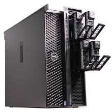 戴尔 Precision T7820 工作站（Intel 银牌4210R/8T/SATA/512GB SSD/32G内存/2080Ti*1/950W/E2219HN/21.5英寸/USB键鼠/3年保修）（单位:台）