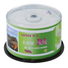 紫光 8速8.5G 50片/桶 DVD+R DL 刻录盘光盘 单面双层 本色 （单位：筒）