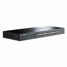 TP-LINK TL-SG2024MP 24口全千兆交换机（含上门安装）黑色 (单位：台）