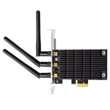 TP-LINK TL-WDN7280 双频1900M无线PCI-E网卡 台式机wifi接收器 低辐射5G双频 (单位:个) 黑色
