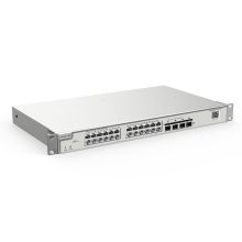 锐捷 RG-NBS3200-24GT4XS-P  二层网管 24口千兆支持POE交换机 灰色（含安装调试）（单位：台）