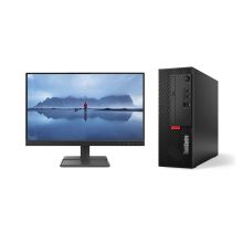 联想 ThinkCentre M730e-A014 台式电脑 Intel酷睿i5-10500 8GB-DDR4内存 128GB SSD+1TB硬盘 无光驱 Win10 Home 64bit 21.45英寸 含键鼠 （单位：套）