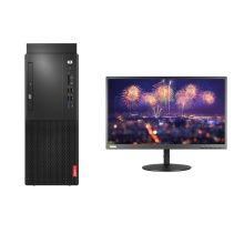 联想 Lenovo 启天M428 台式电脑 i7-9700 8G 2T+256G GT730-2G 无驱 W10 主板B365 PCI+PCI-E插槽 联想TE24-10显示器23.8英寸 计价单位:套