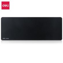 得力(deli) 83002 鼠标垫 800*300*3mm 加厚超大号电脑桌垫 精密包边 办公游戏鼠标垫 黑色（单位：块）