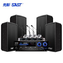 先科 会议室壁挂式音箱  10寸音箱*2 D20功放 OK-12会议话筒（单位：套）