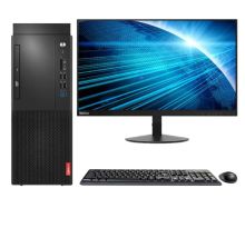 联想 启天M420商用办公台式机电脑主机（i5-9500/8GB/1T+128GB SSD/集显/DVDRW/23.8英寸）(单位;台）