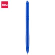 得力 0.7mm 按动圆珠笔中油笔 36支/盒 蓝色 （单位：盒）