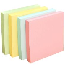 得力 7737百事贴(混色)76*76mm便签贴/记事贴4包装颜色随机 (单位：包）