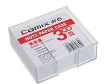 齐心 B2360 白色便签盒 替芯白纸便签纸300页  配纸94*87mm （单位：盒）