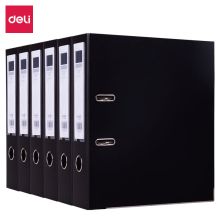 得力(deli) 33180 A4 6个特惠装 加厚型欧式快劳夹/文件夹 可选颜色（单位：组）