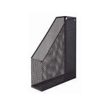 金得利 SN206 超耐用金属网格杂志盒 250*72*316mm 黑 单位：个