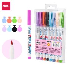 得力(deli) 彩色白板笔套装 8色(单位:支)