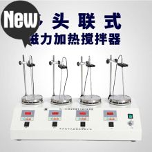 国产 HJ-6（A） 多联 磁力搅拌机 加热 银色 (单位:个)