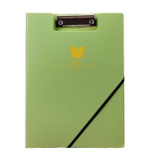 康百 B6707 多功能熊仔文件夹板夹 A4 绿色 （单位：个）