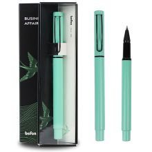 得印 0196 黑色考试专用中性笔 0.5mm 单位：支 绿色