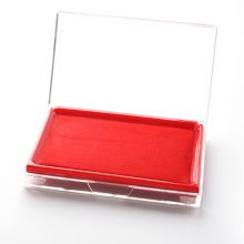 优必利 4666 财务会计专用快干方形印台 118*68mm 红色 （单位：个）
