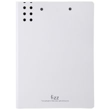 飞兹 A2386 双强力文件夹 A4 单个装 白色 （单位：个）