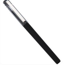 得力 S37  0.5mm 笔磨砂杆金属笔夹中性签字水笔  黑色 (12支/盒)（单位：支）